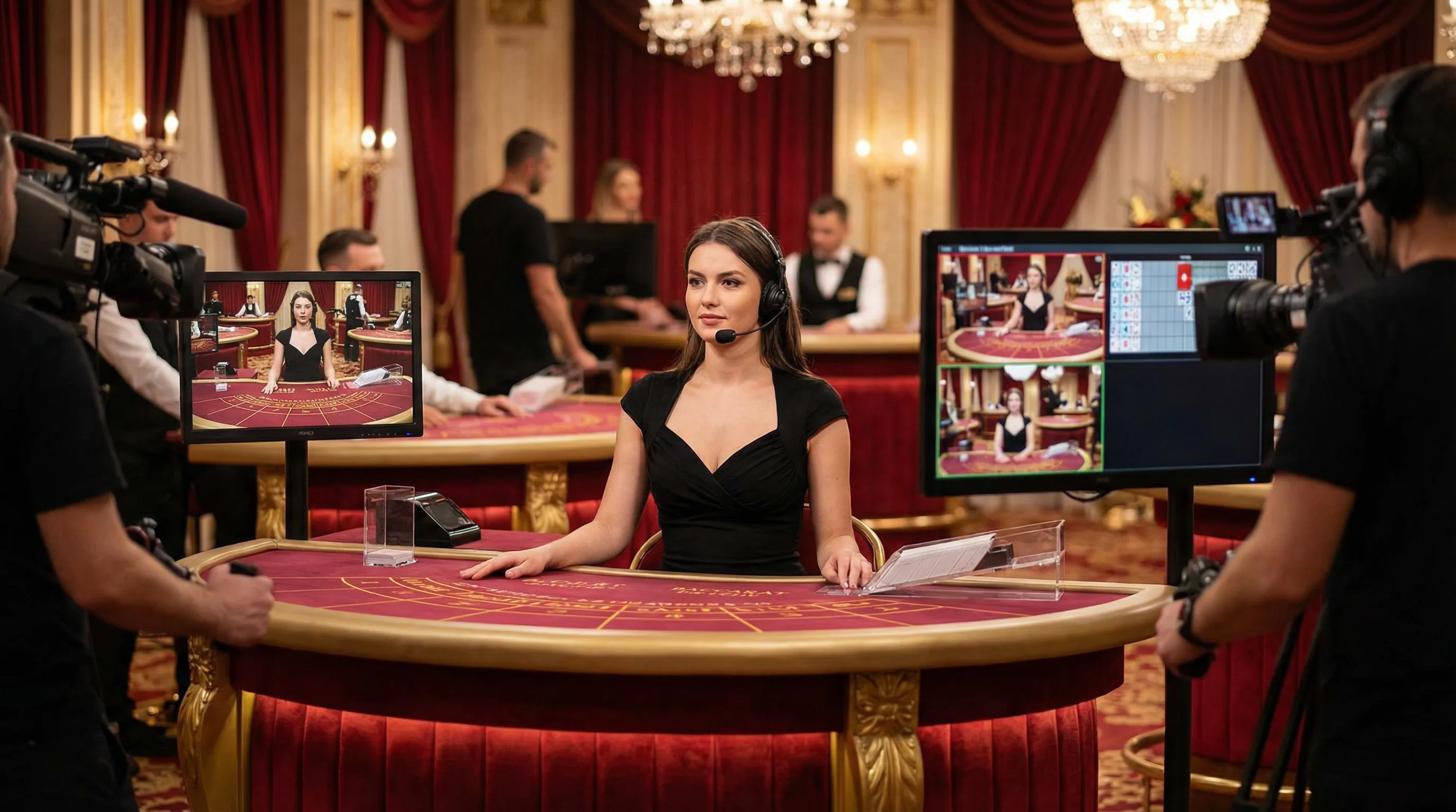 专业博彩分析团队工作场景